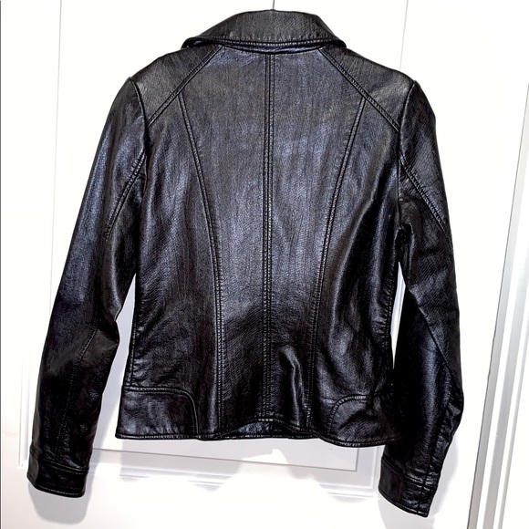 Guess Jackets & Coats Guess Faux Leather Moro Jacket Poshmark